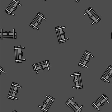 sandbag fitness tool vector seamless pattern sandbag fitness tool sign illustration