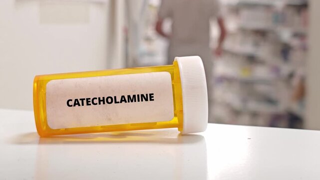 CATECHOLAMINE medicine class for low blood pressure shock cardiac emergencies and neurological disorders tablet taken by a patient