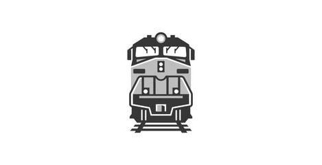 Diesel Locomotive Vector Illustration © Naswi