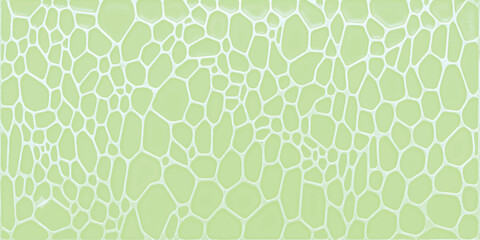 Abstract Light Green Organic Plant Cell Pattern Background EPS © Sefat