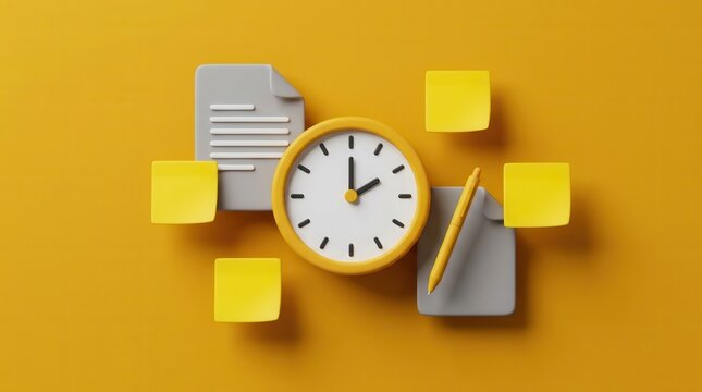 A visual representation of time management strategies and priority blocks for student productivity.