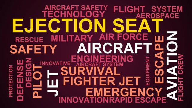Ejection Seat Word Cloud