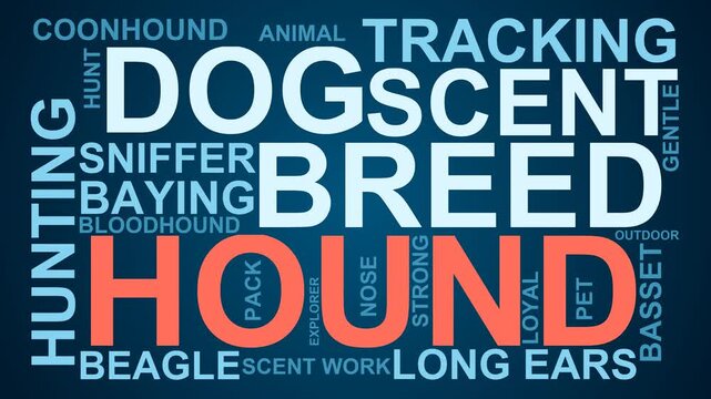 Hound Word Cloud