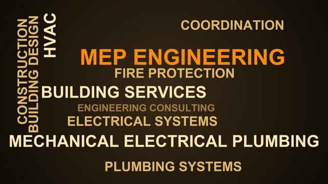 Mep Engineering Word Cloud