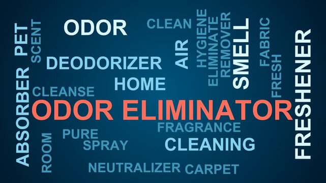 Odor Eliminator Word Cloud