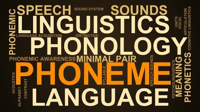 Phoneme Word Cloud