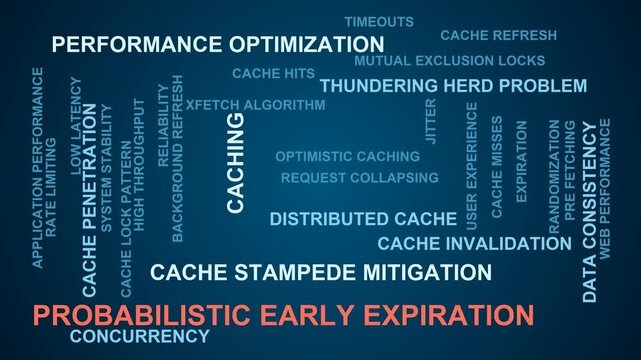 Probabilistic Early Expiration Word Cloud