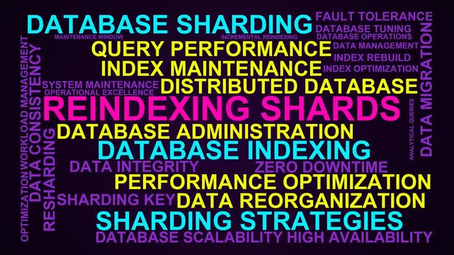 Reindexing Shards Word Cloud