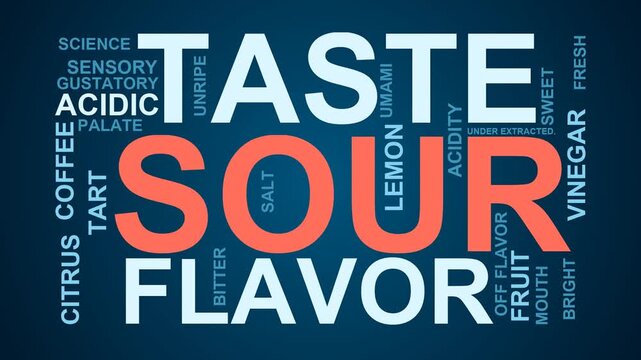 Sour Word Cloud