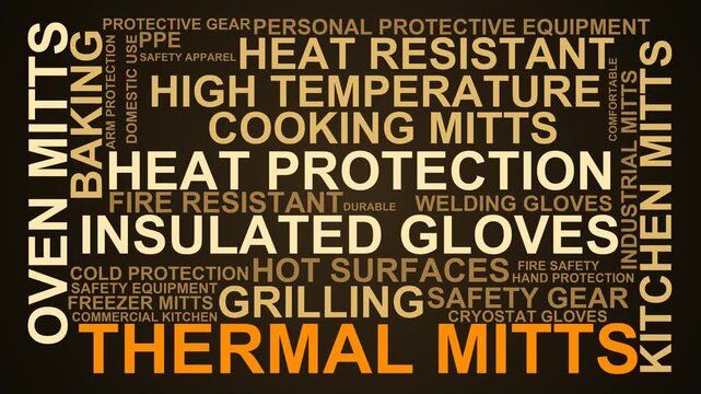 Thermal Mitts Word Cloud