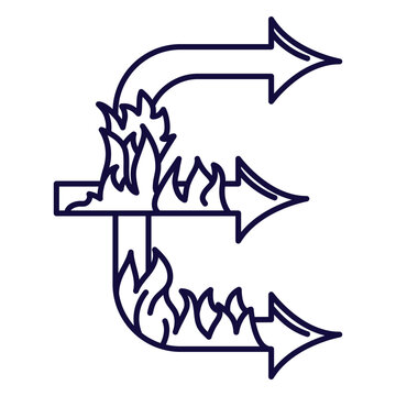 Halloween letter e stroke