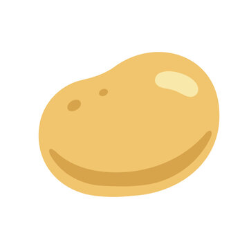 Cartoon Illustration of a Potato