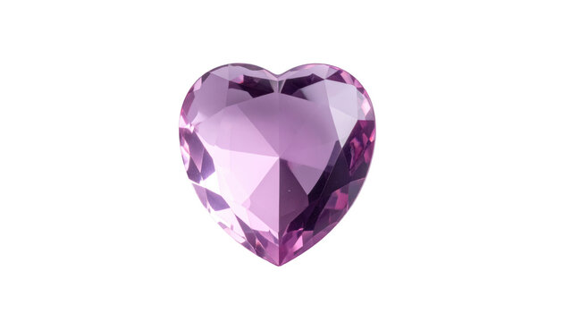 Pink Heart-Shaped Ruby Gemstone Premium Jewelry Stone