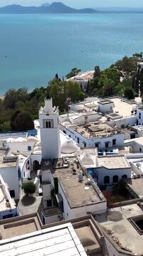 Sidi Bou Said Blue and White Village Tunisia