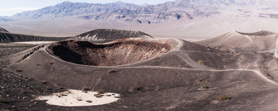 Vulcano crater in Death Valley