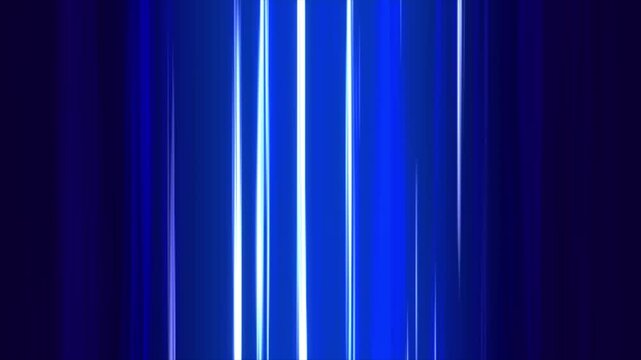 Intense blue speed lines animation for comic book style action sequences in digital video motion footage
