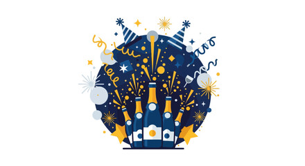 Celebration Party New Year Night. © MuhammadZaki