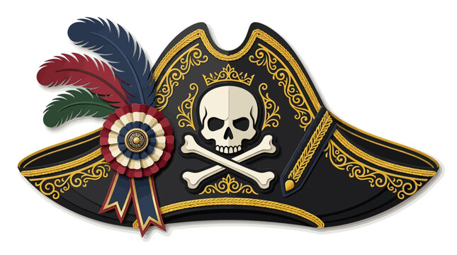 Pirate Treasure Hunter Hat.
