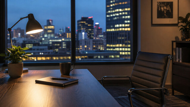 Lunar Calendar Blue Hour Balcony