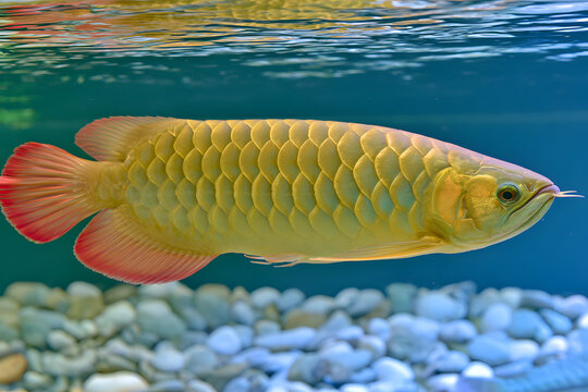 aROWANA・RED TAIL GOLDEN ARROWANA (Aquarium)