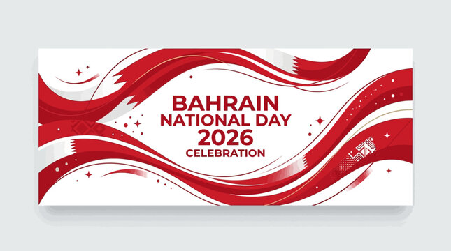 Abstract fluid wave background in red and white colors for national holiday banner and patriotic celebration design