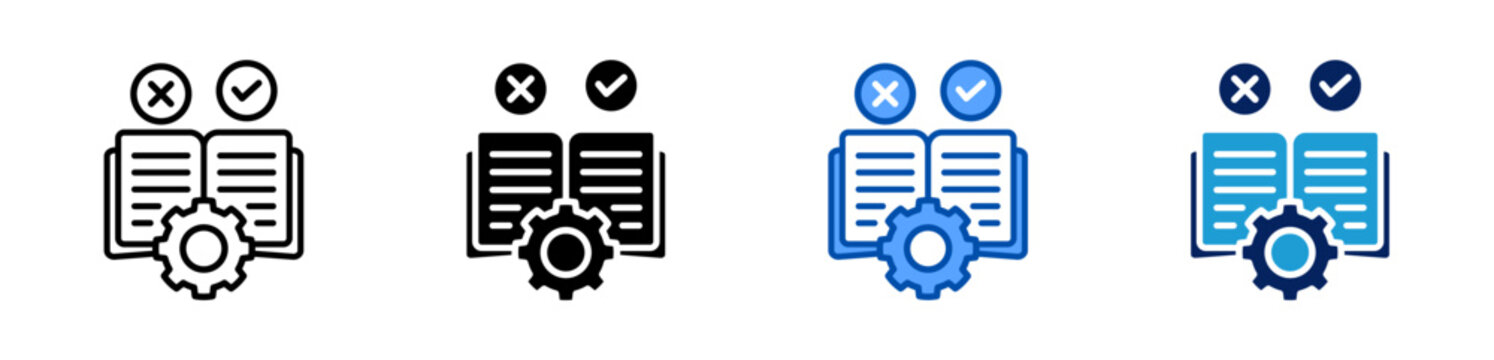guide icon set multiple style collection