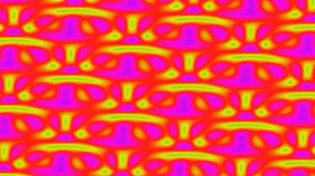 Colorful abstract psychedelic pattern with vibrant geometric shapes