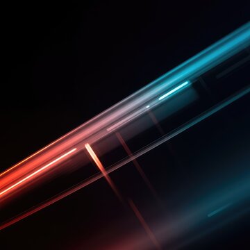 Abstract flux of chronological order, featuring distorted geometric forms and streaks of ethereal light against a dark background, streak, futuristic, infinite