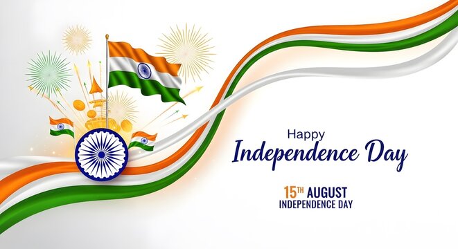 India independence day celebration background