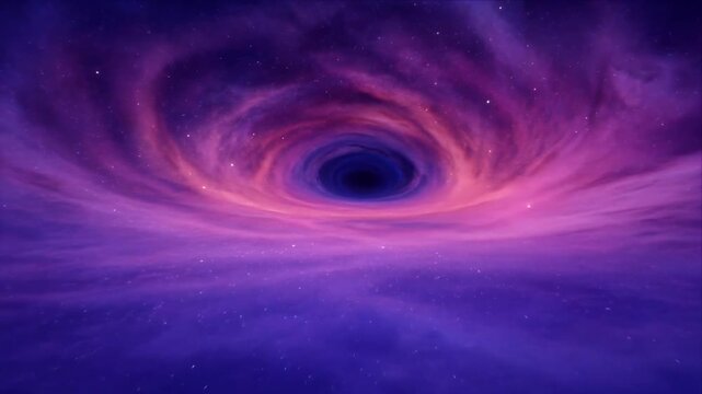 Galaxy tunnel nebula space cosmic vortex swirl purple pink fantasy night sky deep hole illusion with dreamy star field cosmic tunnel swirl space background energy galaxy abstract sky night star