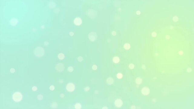 Abstract green bokeh background with soft glow, gentle blur, pastel light circles, mint gradient and airy calm nature design for searchable SEO video title