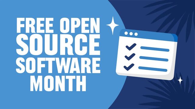 Free Open Source Software Month for better use of open-source software