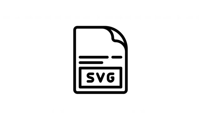 svg minimalist stroke animation