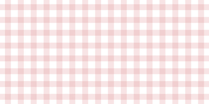 PrintHandwritten light gingham check pattern (pink and red)