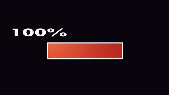 red button on black background