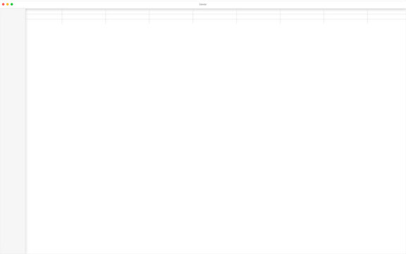 Calendar Window Mockup Frame ? Transparent Overlay for Screenshots and Presentations