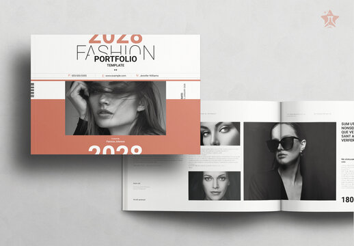 Fashion Portfolio Landscape Template