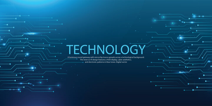 Digital Circuit Technology Background EPS 10