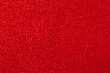 Fototapeta premium Dark red concrete cement wall texture for background and design art work.