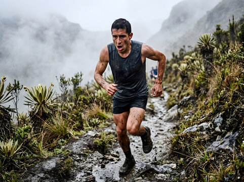 Raw authentic trail runner paramo extreme effort