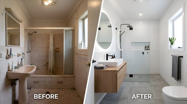 Bathroom Renovation Before and After: Old vs Modern Design