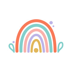 Naklejka premium Colorful Abstract Shape Flat SVG Clipart