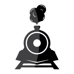 Steam Train Engine Icon © Nga