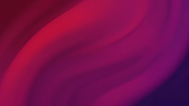 Abstract background with smooth, flowing gradients of vibrant red, magenta, and purple colors creating a dynamic and fluid visual effect.