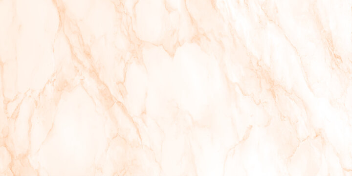 Soft peach marble texture background with elegant veining patterns