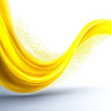 Abstract yellow wave background with dotted pattern abstract background gradient