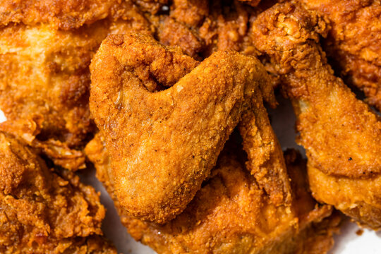 Homemaade Deep Fried Chicken Dinner