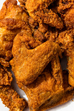Homemaade Deep Fried Chicken Dinner