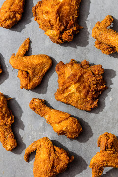 Homemaade Deep Fried Chicken Dinner