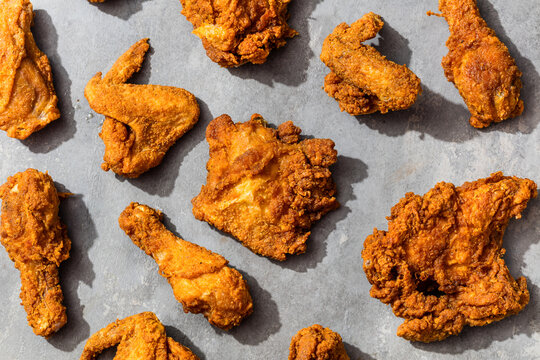 Homemaade Deep Fried Chicken Dinner
